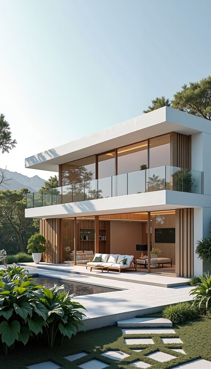 ساخت ویلای کوچک در باغ