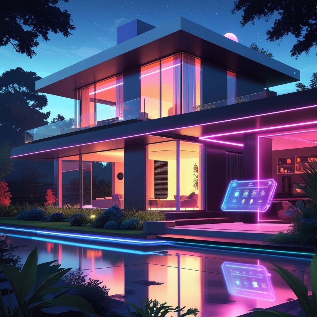 ویلاهای هوشمند آینده با مغز دیجیتالی: تجربهای فراتر از خانههای امروز