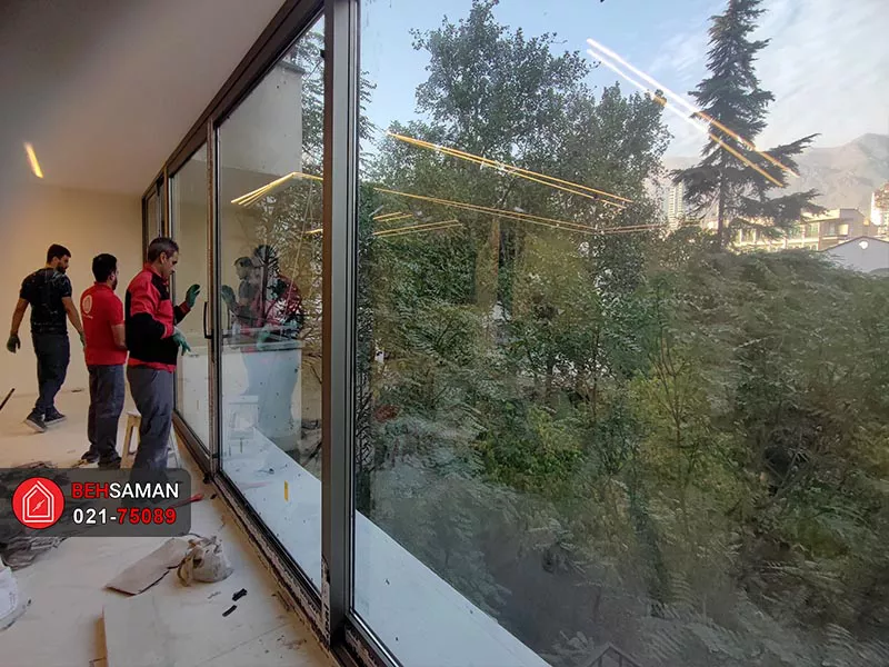 نصب پنجره ترمال بریک