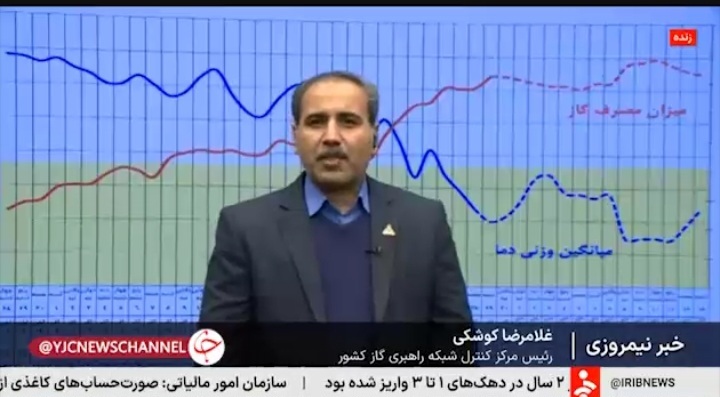 ۷۶ درصد از گاز تولیدی کشور مصرف شد+فیلم